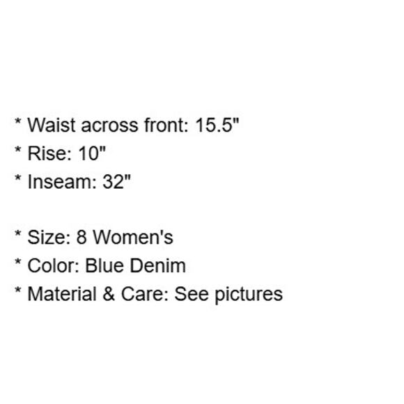 Coldwater Creek Jeans Womens 8 Bootcut Leg Natural Fit Blue Stretch Denim - Picture 4 of 12